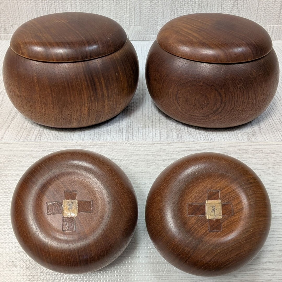 囲碁 蛤碁石 177個 那智黒 171個 36号 碁笥の通販 by YsM｜ラクマ