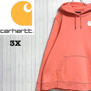 carhartt - ペルーシュジップパーカー オレンジの通販 by いと's shop