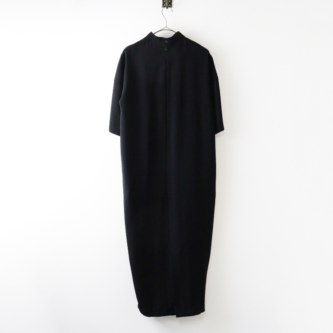 ENFOLD - 2021SS エンフォルド ENFOLD ダブルサテンスタンドドレス 36