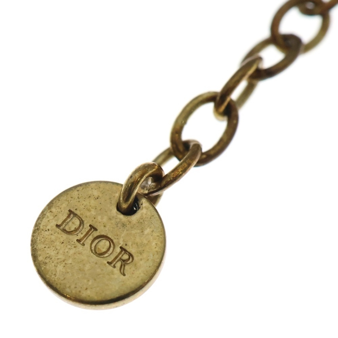 Dior - DIOR ディオール パールロゴ ブレスレット チェーン
