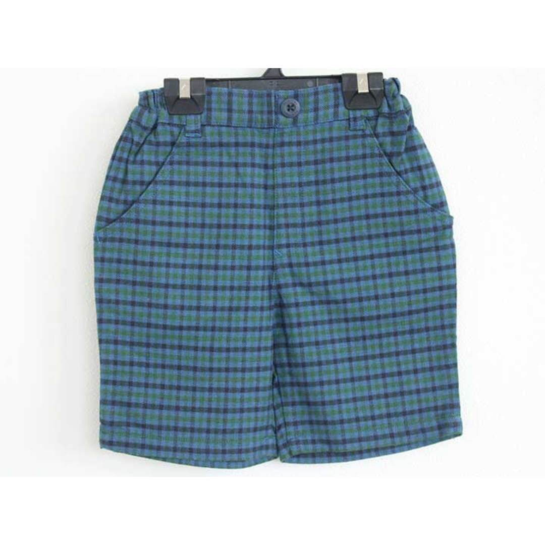 familiar - ファミリア ハーフパンツ 90cm キッズ 男児 紺×青×緑【中古