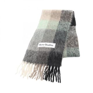 ACNE - Acne Studios アクネ マフラー ストール グレーメランジ 旧タグ