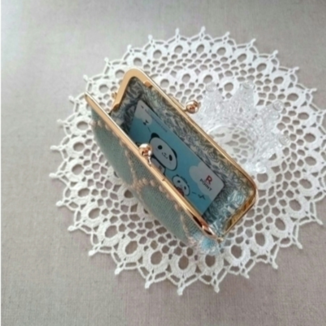 1285 ミナペルホネン tambourine がま口ポーチの通販 by komugi｜ラクマ