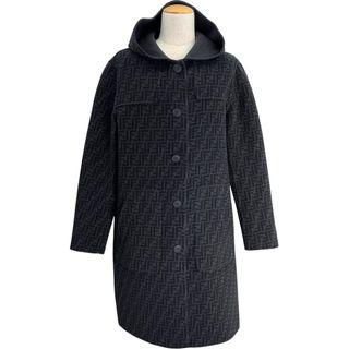 FENDI - 美品 フェンディ FENDI チェスターコート ロングコート ウール