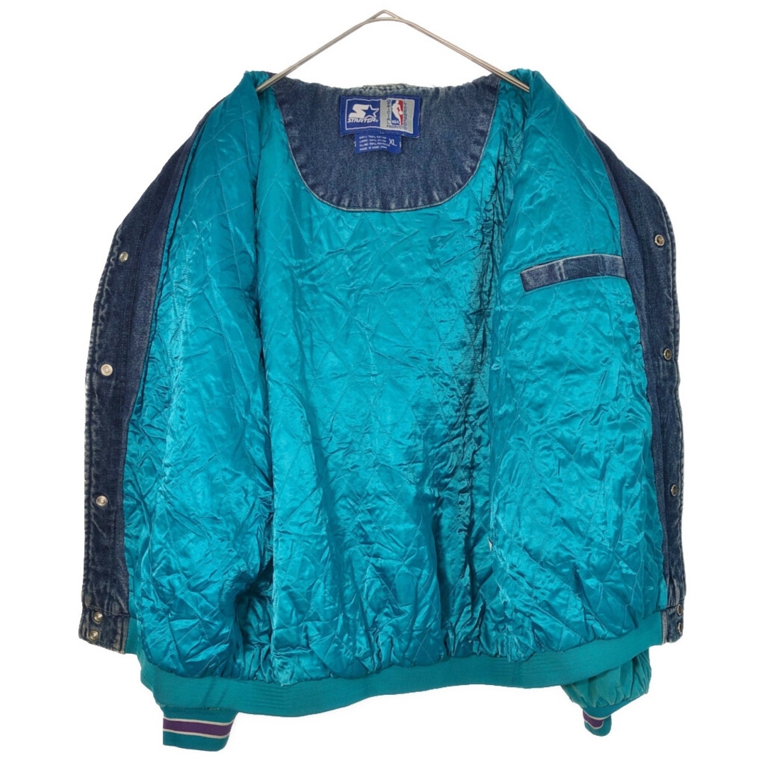 90年代 STARTER スターター NBA シャーロット・ホーネッツ デニム