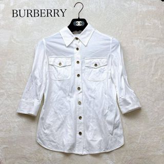 BURBERRY - バーバリーブルーレーベル フリルブラウス 美品の通販 by