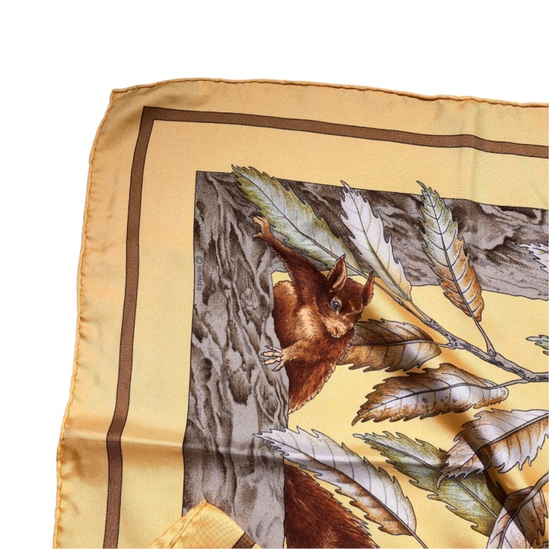 HERMES - エルメス HERMES カレ90 CASSE NOISETTE シルク レディース