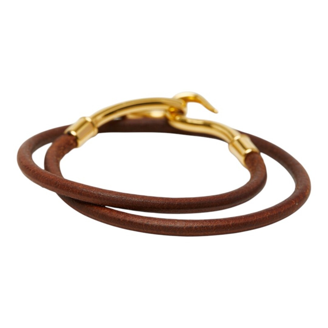 HERMES - エルメス ジャンボ 2連 ブレスレット チョーカー メッキ