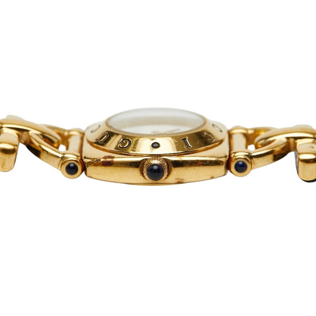 GUCCI - グッチ ホースビット ベルト（社外品） 腕時計 6300L クオーツ