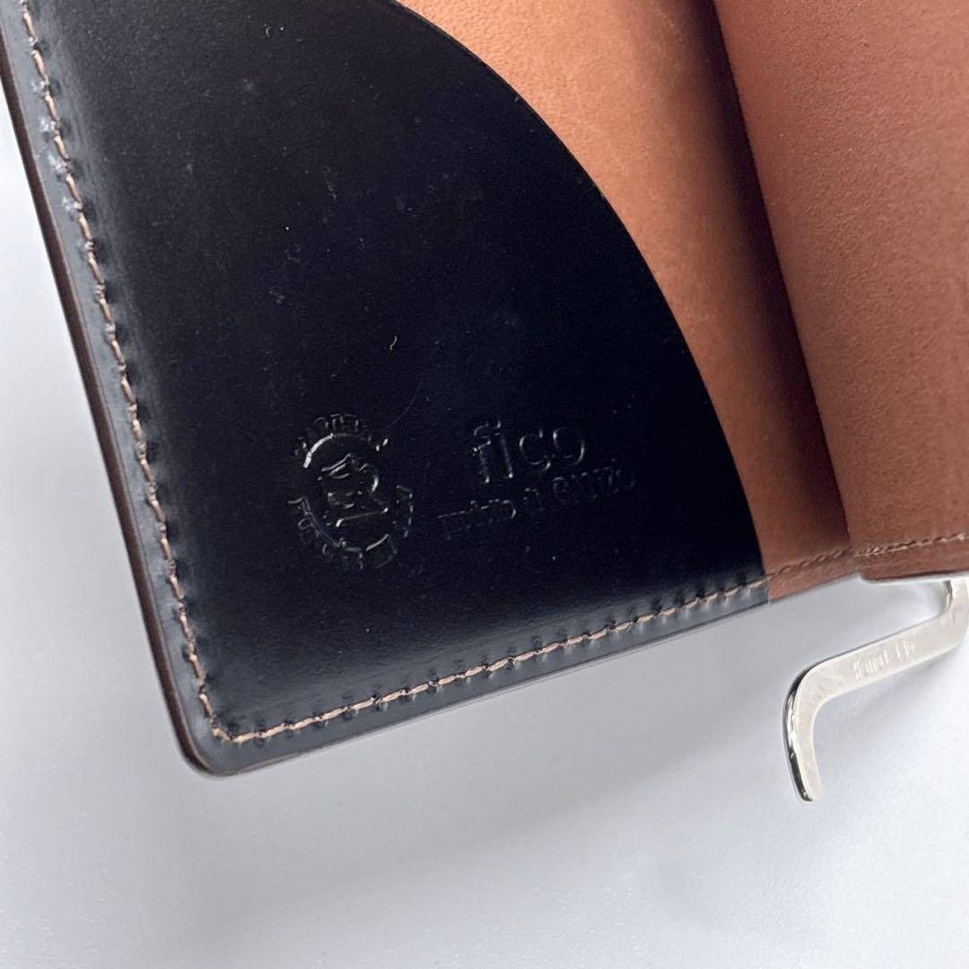 GANZO - ガンゾ ganzo マネークリップ ブライドルレザー 2つ折り財布