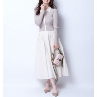 JUSGLITTY - ツイードティアードプルオーバー の通販 by YU -YU