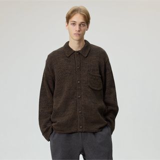 ANDERSEN-ANDERSEN - ニットカーディガン ブラック Lサイズの通販 by