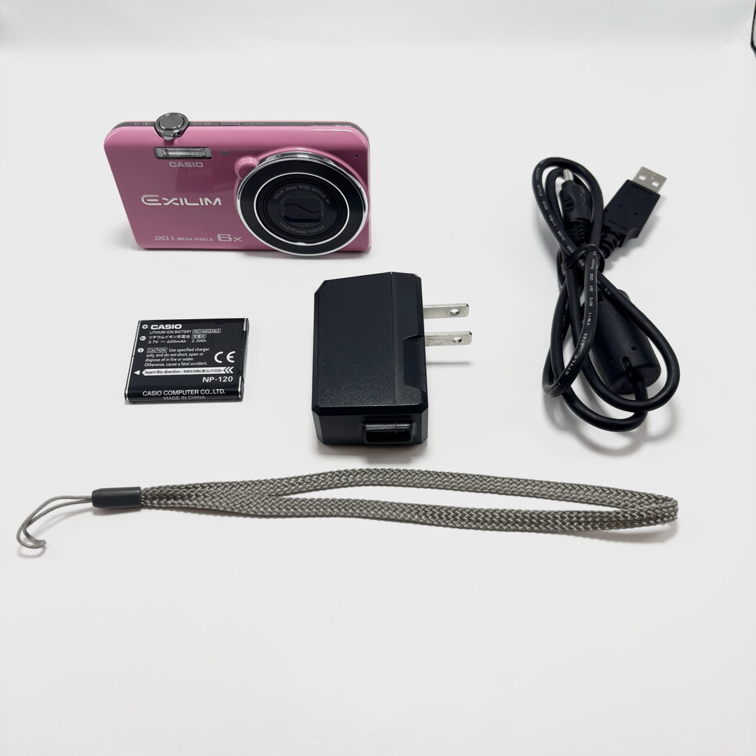 CASIO - 【極美品】CASIO EXILIM EX-ZS35 ピンク デジタルカメラの通販