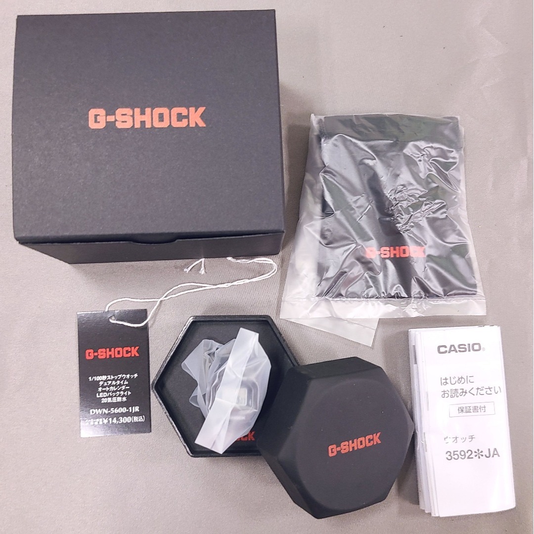 G-SHOCK - G-SHOCK nano DWN-5600-1JR 新品未使用 プライスタグ付きの