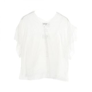 CHANEL - 【ボタンなし・汚れあり】シャネルブラウス 黄色 シルクの