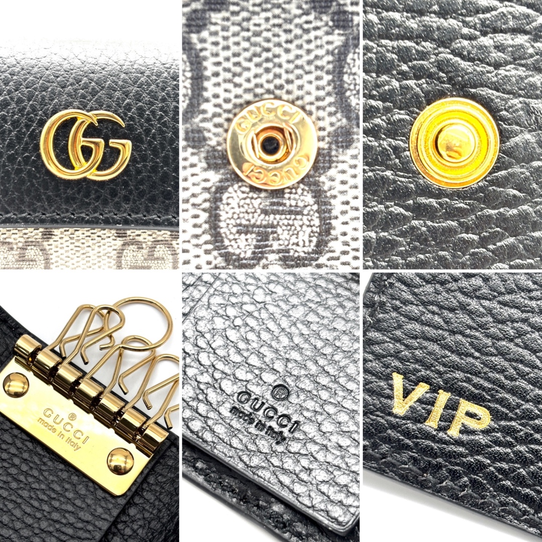 GUCCI - 未使用保管品 GUCCI グッチ 6連 キーケース VIP GG スプリーム