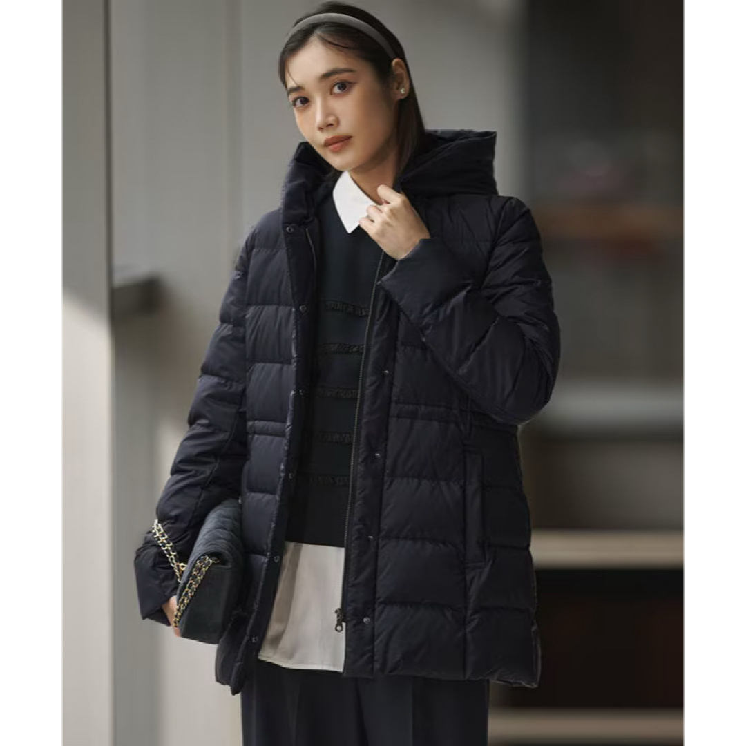 23区 - 23区今季新品【洗える】シレータフタ ロング ダウンコート36の