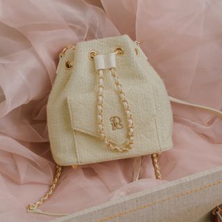 Darich - ダーリッチ darich キルティングビジューミニリュック SAX