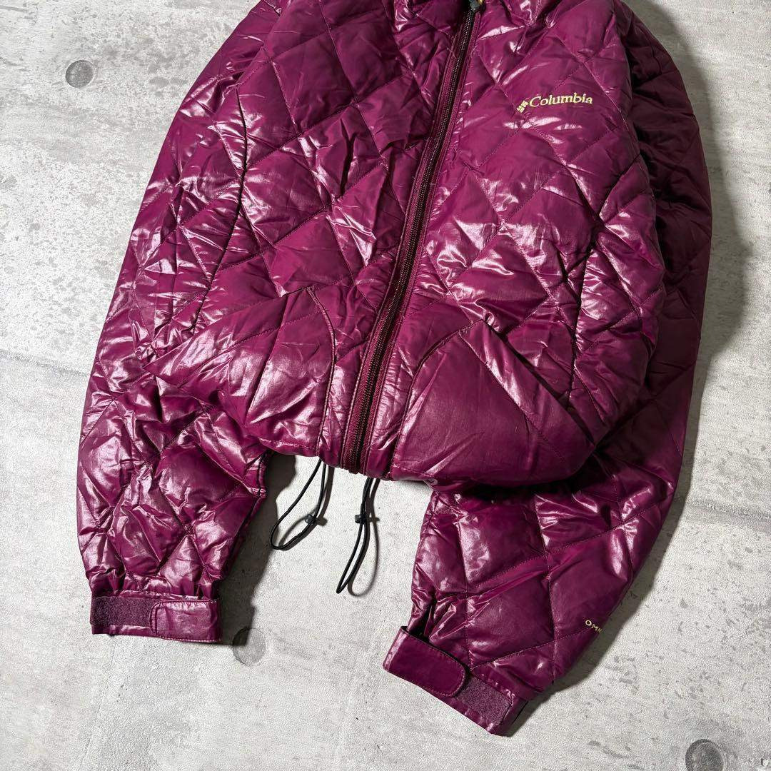 Columbia - 00s Columbia ダイヤキルト ダウンジャケット ドローコード