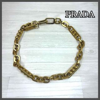 PRADA - 正規品 2020年 プラダ ループタイ 完売品 メンズ ボロタイ