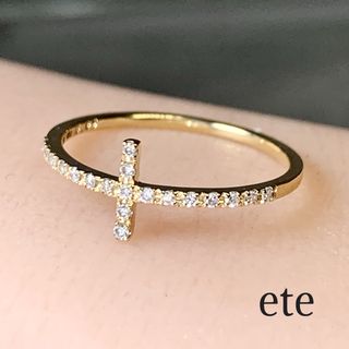 ete - ete ピンクサファイア リングの通販 by momo shop｜エテならラクマ