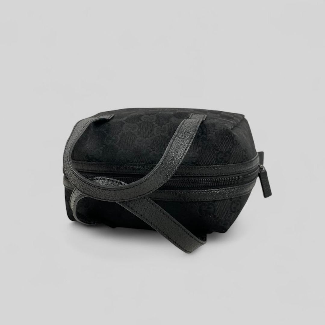 GUCCI - ほぼ未使用□GUCCI グッチ□GGキャンバス ハンドバッグ