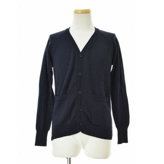 MARGARET HOWELL - MHL カーディガン カーキ Lサイズ コットンの通販