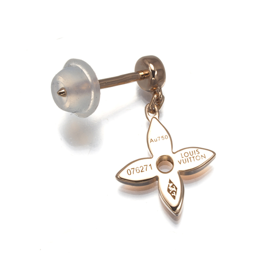 LOUIS VUITTON - ルイヴィトン ピアス モノグラムイディール 片耳