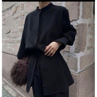 papier louise blouse blackの通販 by けいちゃん's shop｜ラクマ