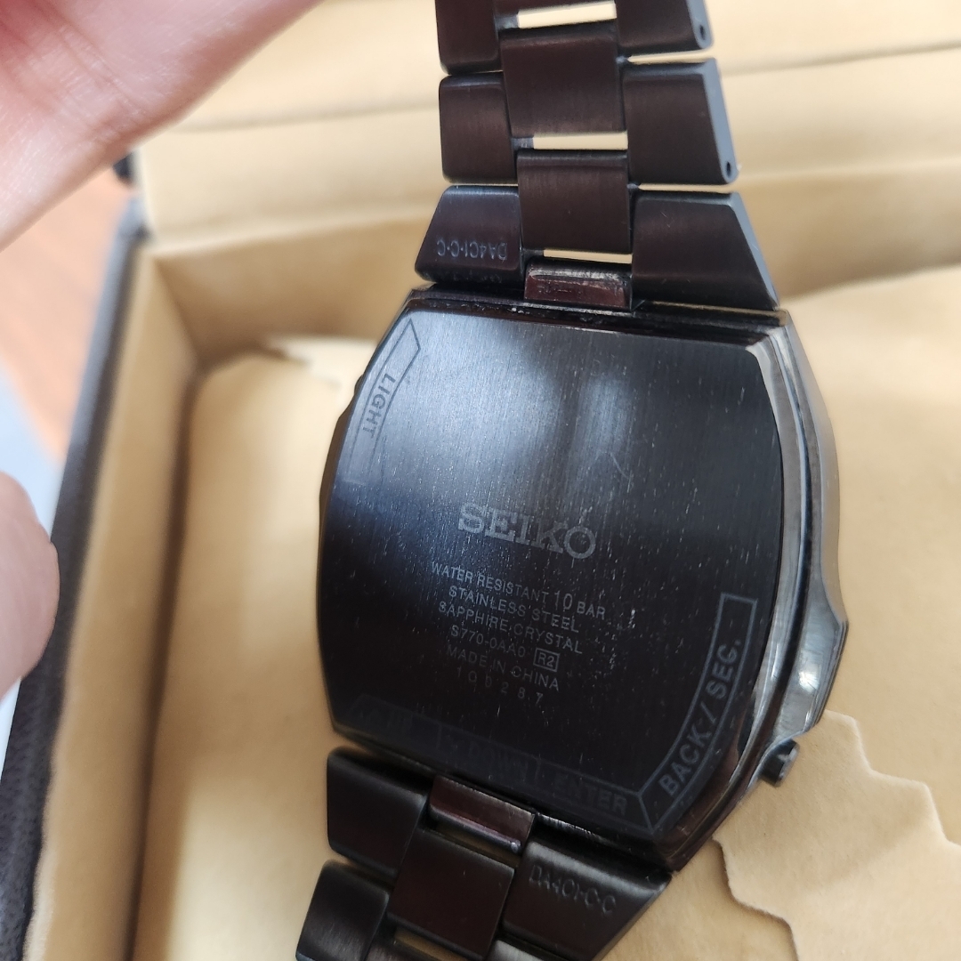 SEIKO - ブライツ 電波ソーラー アクティブマトリクスEPD ブラック