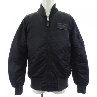 alpha - アルファ MA-1 フライトジャケット ジップアップブルゾン 中綿