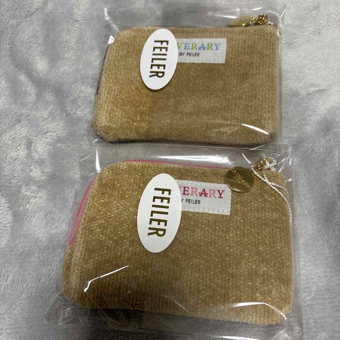 FEILER - 【新品未開封】フェイラー ドアップテディ L字ポーチ 2個