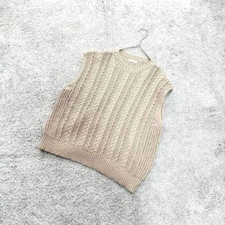 かぐれ - 新品タグ付◉ GRAY かぐれ ペルーニットベスト DOORS