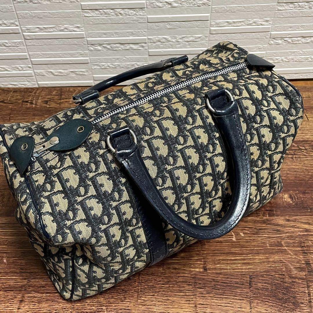 Christian Dior - ディオール トロッター キャンバス レザー ボストン