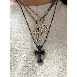 Chrome Hearts - 【クロムハーツ風】 22K ゴールドパヴェ ダガー