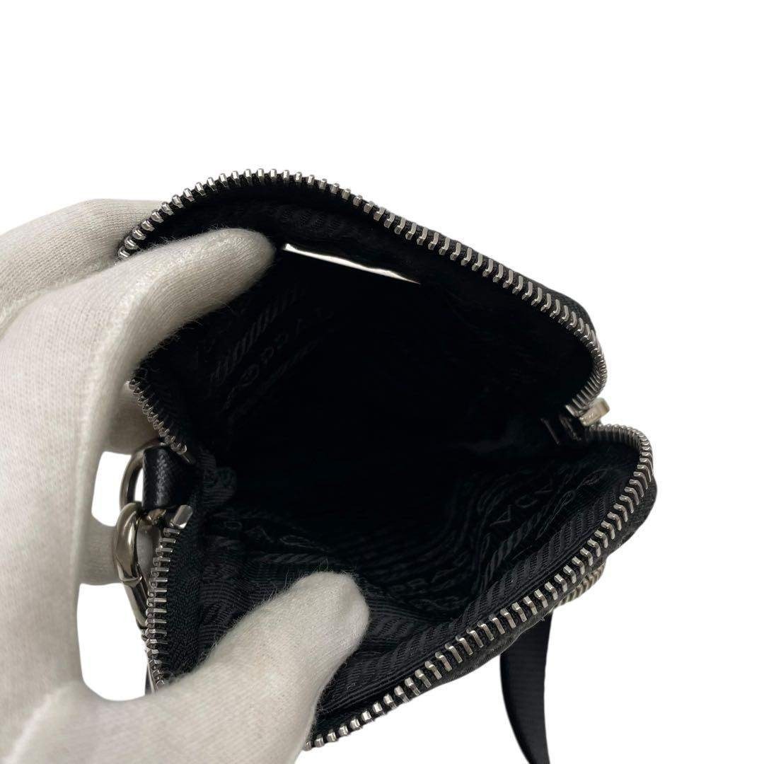 PRADA - 良品 プラダ 三角プレートロゴ ナイロン ショルダー バッグ