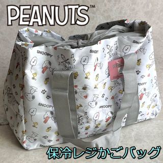 SNOOPY - スヌーピー PEANUTS PEZ ペッツ ポーチ付きエコバッグ plaza