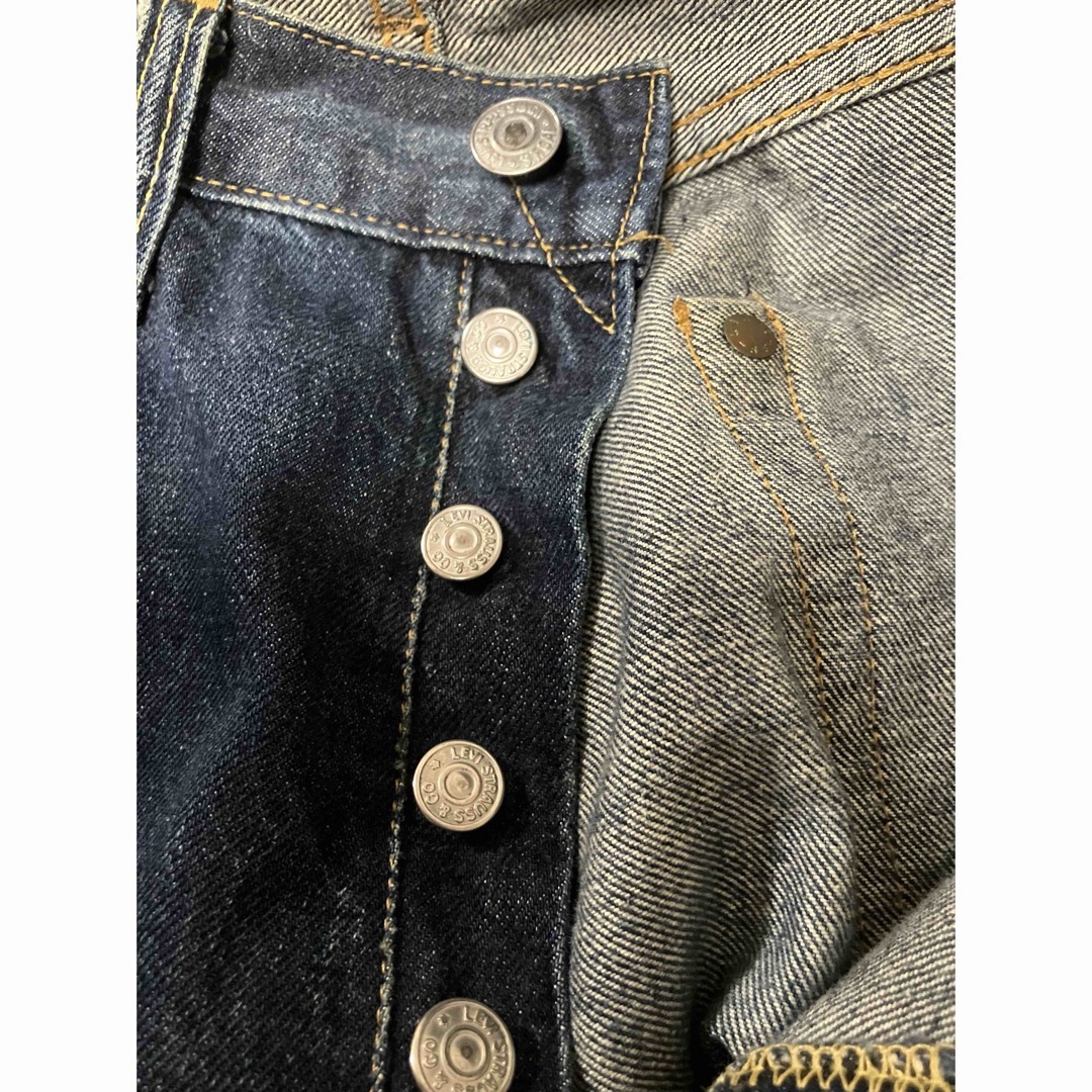 Levi's - 秘蔵Levi's 501XX 55年 VINTAGE 赤耳BIG E 刻印555の通販 by