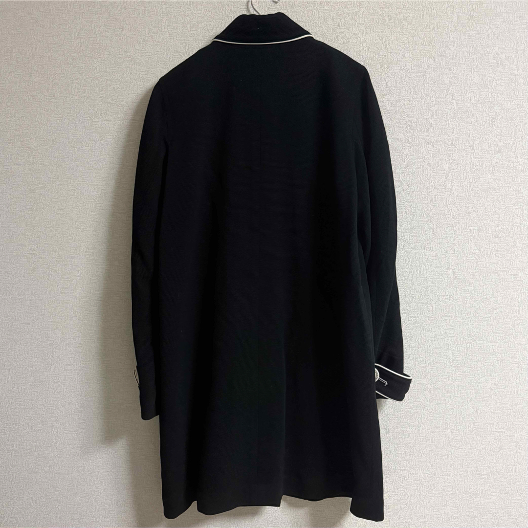 MARY QUANT - MARY QUANT LONDON ブラックロングコートの通販 by ATTTA