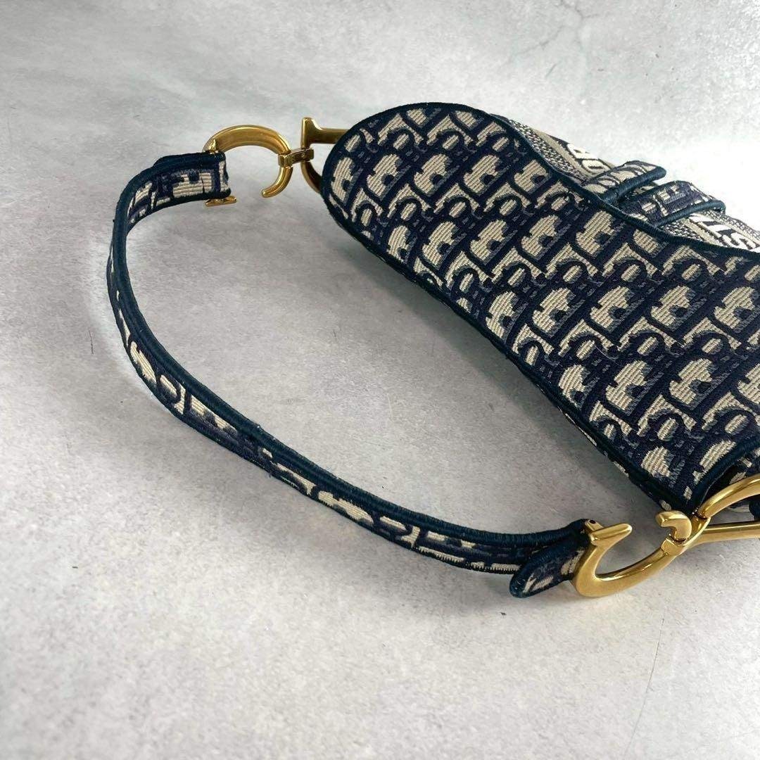 Christian Dior - 【極美品】ディオール サドルバッグ オブリーク