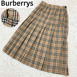 BURBERRY - バーバリー ロングスカート ノバチェック ベージュの通販