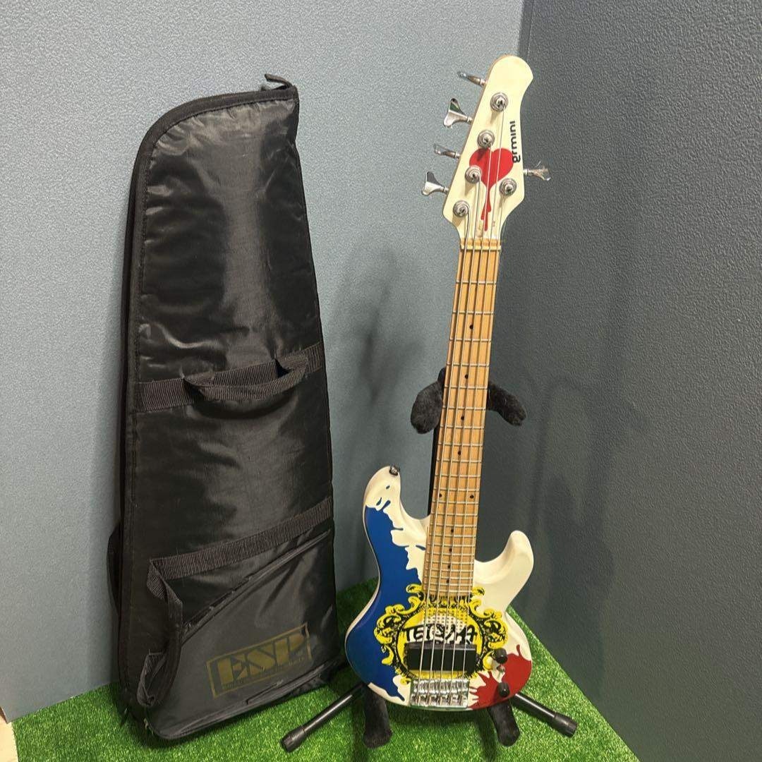 ESP - 【超希少】Grmini (ESP) GR-T-58TRI 5弦 アンプ内蔵の通販 by