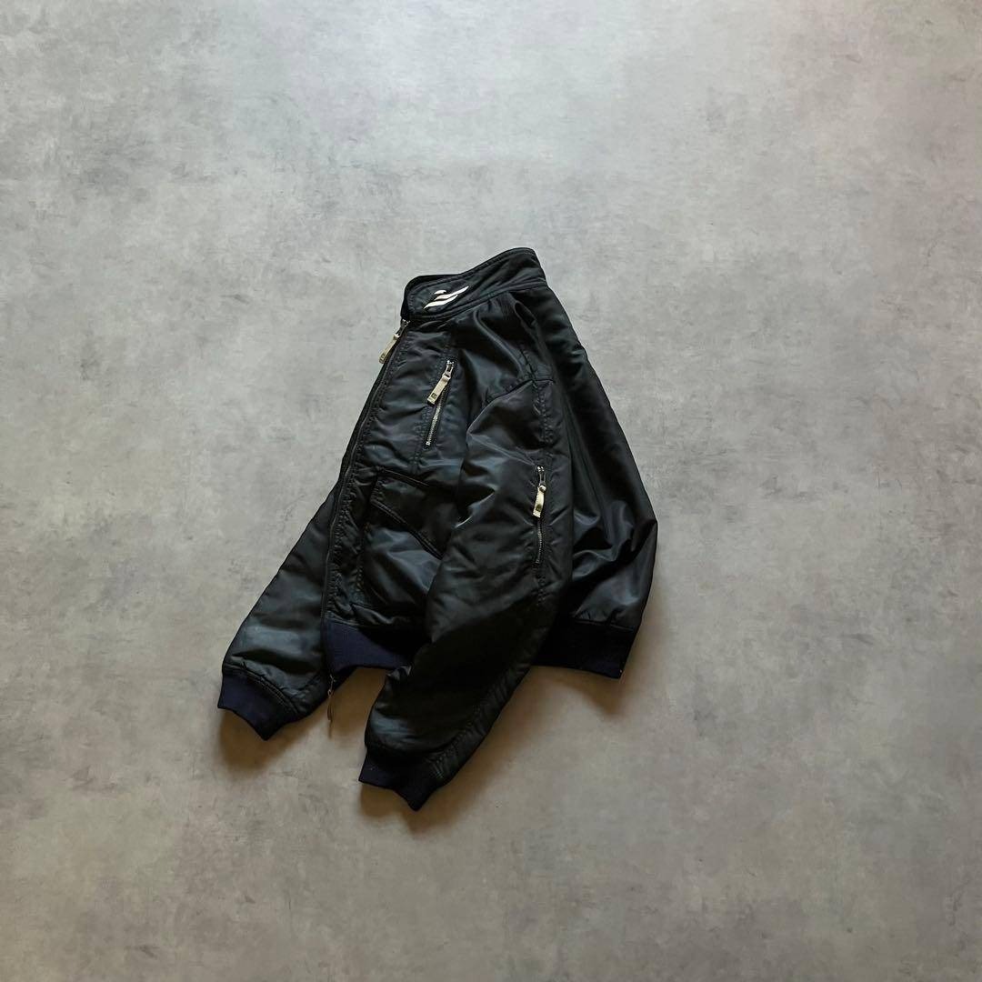 ARMANI JEANS - 90s archive armani jeans bomber jacketの通販 by