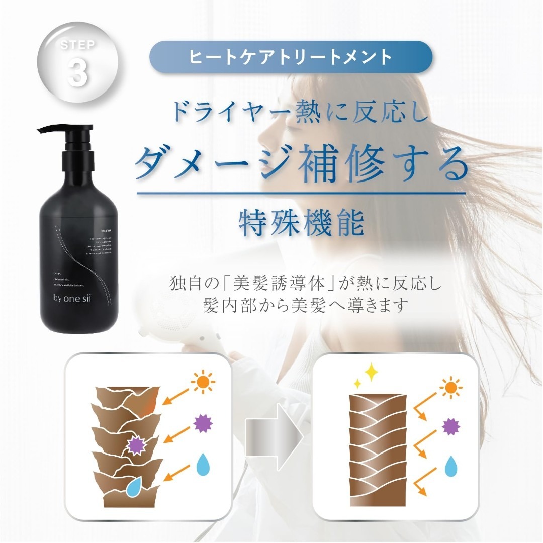 数量限定】バイワンシー by one sii シャンプー トリートメント セッの