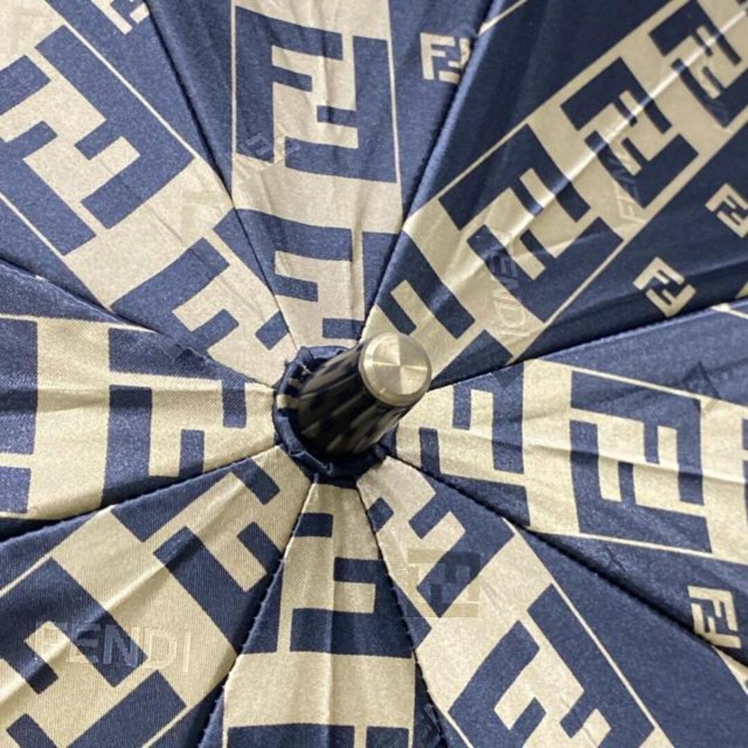 FENDI - FENDI(フェンディ) 折りたたみ傘 - ゴールド×黒 ズッカ柄