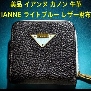 IANNE - IANNE パル エッフェル塔から花束を L字ファスナー2つ折り財布
