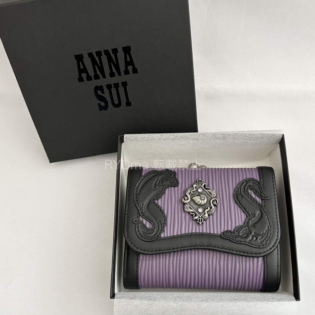 ディズニー　ANNA SUI アースラ、フロットサム＆ジェットサム 財布 ディズニー ANNA SUI アースラ、フロットサム＆ジェットサム 財布