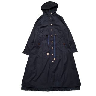 le reve vaniller - ビッグカラー フレア ダウン ドレスコート le reve