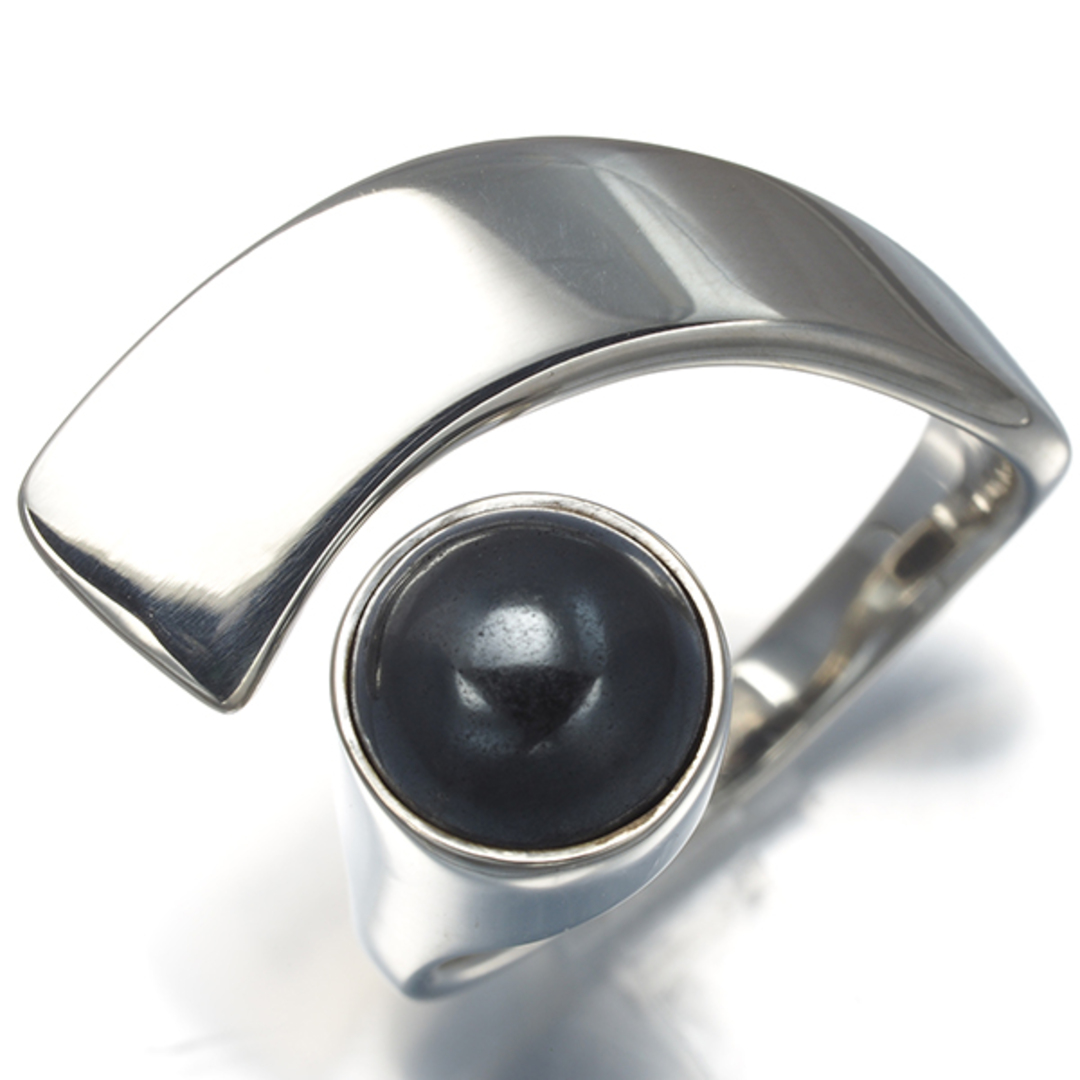 Georg Jensen - ジョージジェンセン リング ヘマタイト HaH 10号