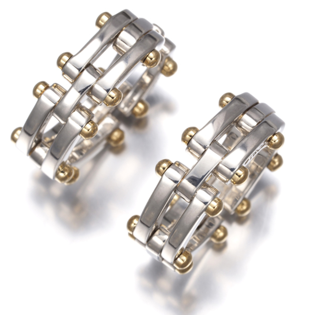 Tiffany & Co. - ティファニー ピアス ゲート リンク フープ シルバー